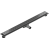 Mexen Flat M12 caniveau linéaire 80 cm, gris pistolet brossé - 1E21080-15