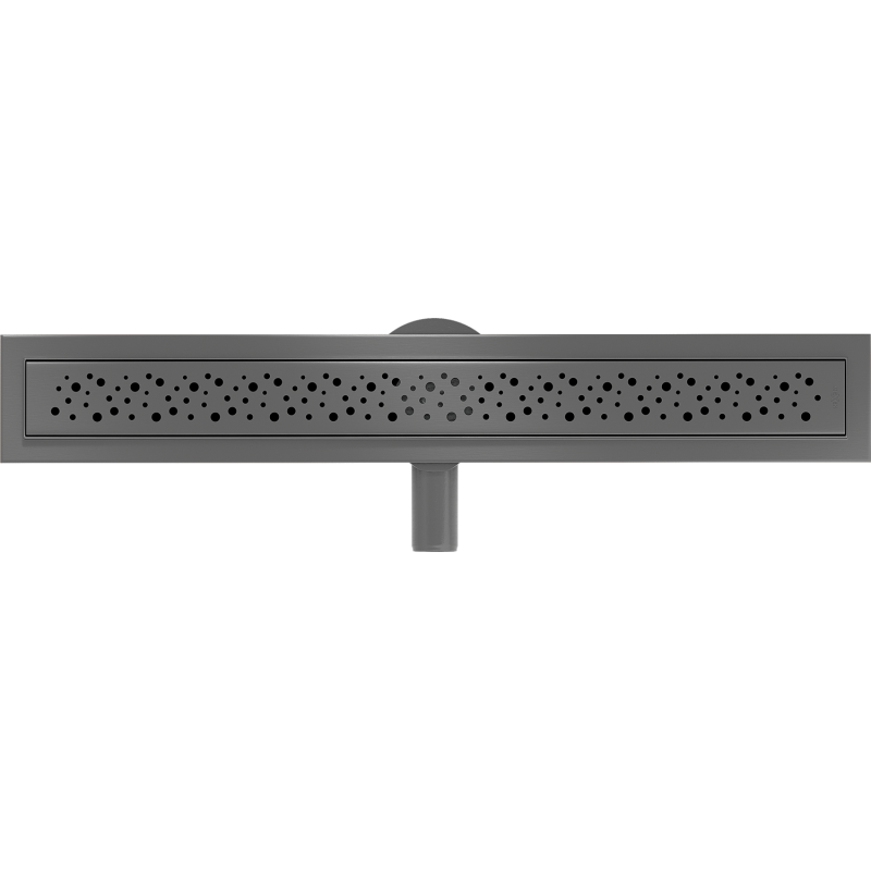 Mexen Flat 360° M12 caniveau de douche linéaire pivotant 70 cm, gris canon brossé - 1E21070-40