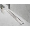 Mexen Flat M13 cache 2-en-1 pour drain linéaire 100 cm, inox - 1019100