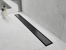 Mexen Flat 360° M13 canalisation linéaire pivotante 2 en 1 80 cm, noir - 1710080-40