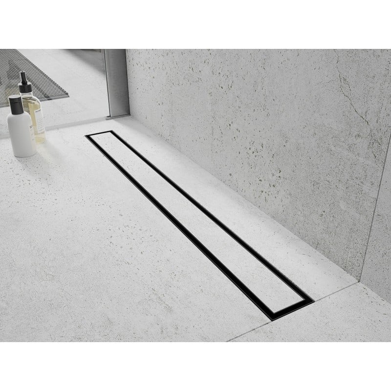 Mexen Flat 360° M13 drain linéaire pivotant 2en1 50 cm, noir - 1710050-40
