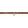 Mexen Flat M13 caniveau linéaire 2en1 120 cm, or rose - 1610120