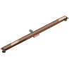 Mexen Flat M13 drain de sol linéaire 2 en 1 160 cm, or rose - 1610160