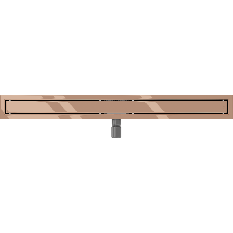 Mexen Flat M13 canal de drainage linéaire 2 en 1 90 cm, or rose - 1610090-15