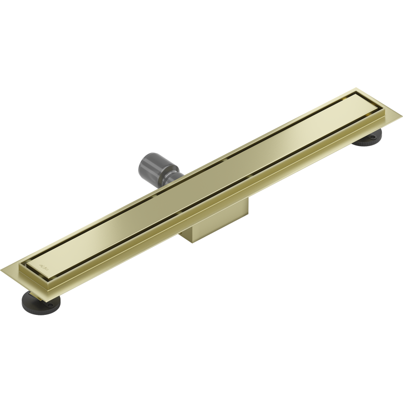 Mexen Flat M13 caniveau linéaire 2 en 1 50 cm, or brossé - 1A10050-15