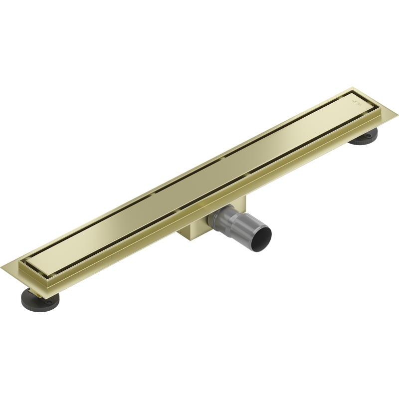Mexen Flat M13 drain linéaire 2 en 1 60 cm, or brossé - 1A10060-15