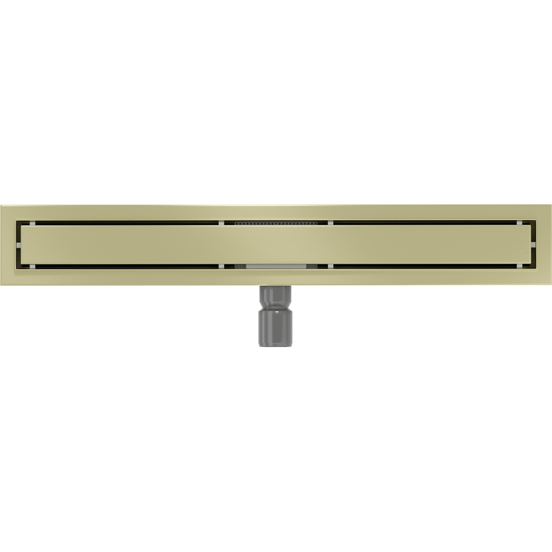 Mexen Flat M13 drain linéaire 2 en 1 60 cm, or brossé - 1A10060-15