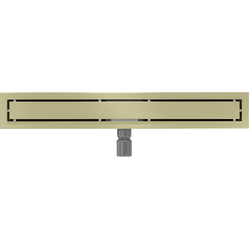 Mexen Flat M13 drain linéaire 2 en 1 70 cm, or brossé - 1A10070-15