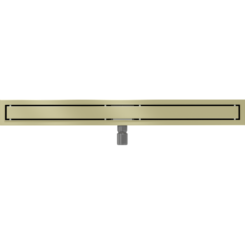 Mexen Flat M13 drain linéaire 2 en 1 100 cm, or brossé - 1A10100-15