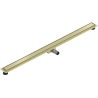 Mexen Flat M13 caniveau linéaire 2 en 1 110 cm, doré brossé - 1A10110