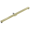 Mexen Flat M13 caniveau linéaire 2 en 1 150 cm, or brossé - 1A10150