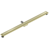 Mexen Flat M13 Caniveau linéaire 2 en 1 160 cm, doré brossé - 1A10160