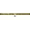 Mexen Flat M13 Caniveau linéaire 2 en 1 160 cm, doré brossé - 1A10160