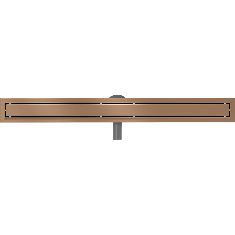 Mexen Flat 360° M13 canalisation linéaire rotative 2 en 1 100 cm, cuivre brossé - 1C10100-40