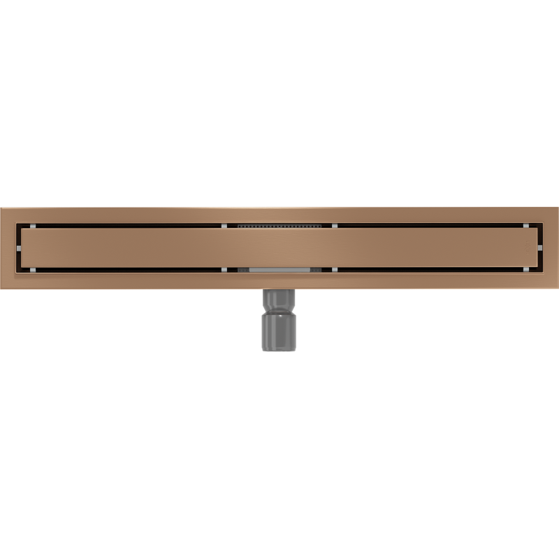 Mexen Flat M13 caniveau linéaire 2 en 1 50 cm, cuivre brossé - 1C10050-15