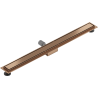 Mexen Flat M13 évacuation linéaire 2 en 1 90 cm, cuivre brossé - 1C10090-15