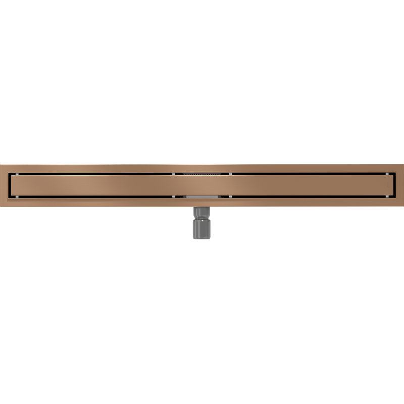 Mexen Flat M13 drain linéaire 2-en-1 100 cm, cuivre brossé - 1C10100-15