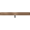Mexen Flat M13 drain linéaire 2-en-1 100 cm, cuivre brossé - 1C10100-15