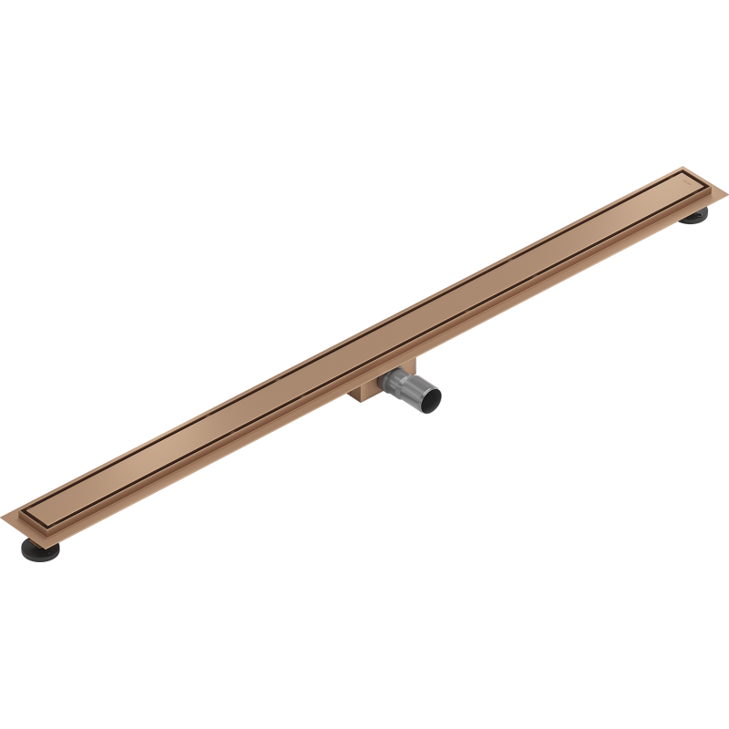 Mexen Flat M13 canalisation linéaire 2en1 110 cm, cuivre brossé - 1C10110
