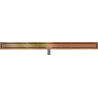 Mexen Flat M13 caniveau linéaire 2 en 1 120 cm, cuivre brossé - 1C10120