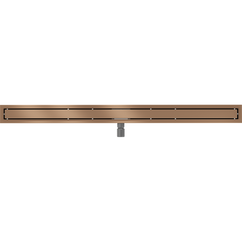 Mexen Flat M13 caniveau de douche linéaire 2 en 1 160 cm, cuivre brossé - 1C10160