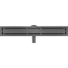 Mexen Flat 360° M13 siphon linéaire rotatif 2 en 1 70 cm, gris canon brossé - 1E10070-40