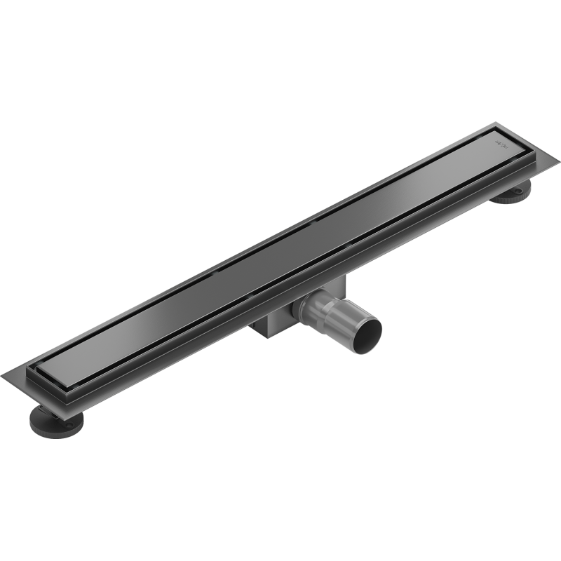 Mexen Flat M13 drain linéaire 2 en 1 50 cm, gris canon brossé - 1E10050-15
