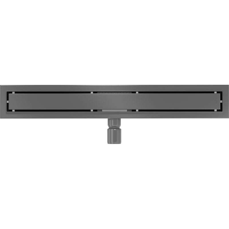 Mexen Flat M13 caniveau de douche 2 en 1 70 cm, gris foncé brossé - 1E10070-15