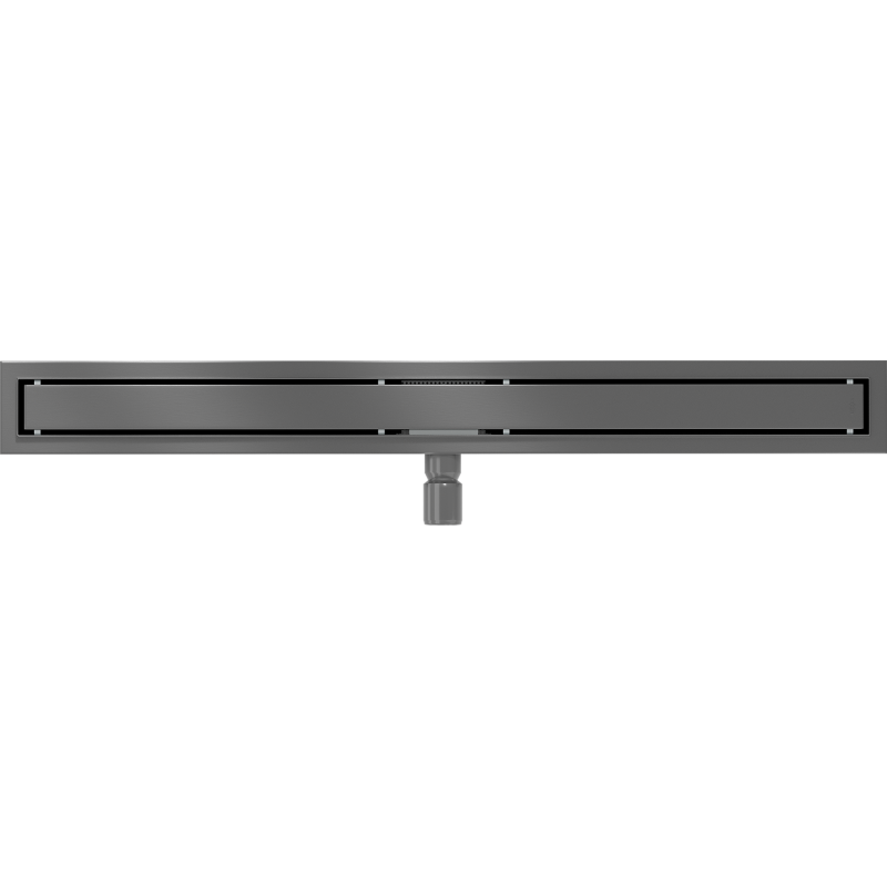 Mexen Flat M13 siphon linéaire 2 en 1 80 cm, gris acier brossé - 1E10080-15