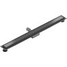 Mexen Flat M13 caniveau linéaire 2 en 1, 90 cm, gris fusil brossé - 1E10090-15