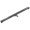 Mexen Flat M13 drain linéaire 2-en-1 110 cm, gris acier brossé - 1E10110
