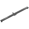 Mexen Flat M13 caniveau d'évacuation 2 en 1 140 cm, gris pistolet brossé - 1E10140