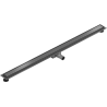 Mexen Flat M13 écoulement linéaire 2en1 150 cm, gris canon brossé - 1E10150