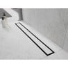 Mexen Flat M13 caniveau linéaire 2en1 160 cm, gris canon brossé - 1E10160