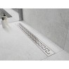 Mexen Flat M15 masque pour drain linéaire 50 cm, inox - 1024050