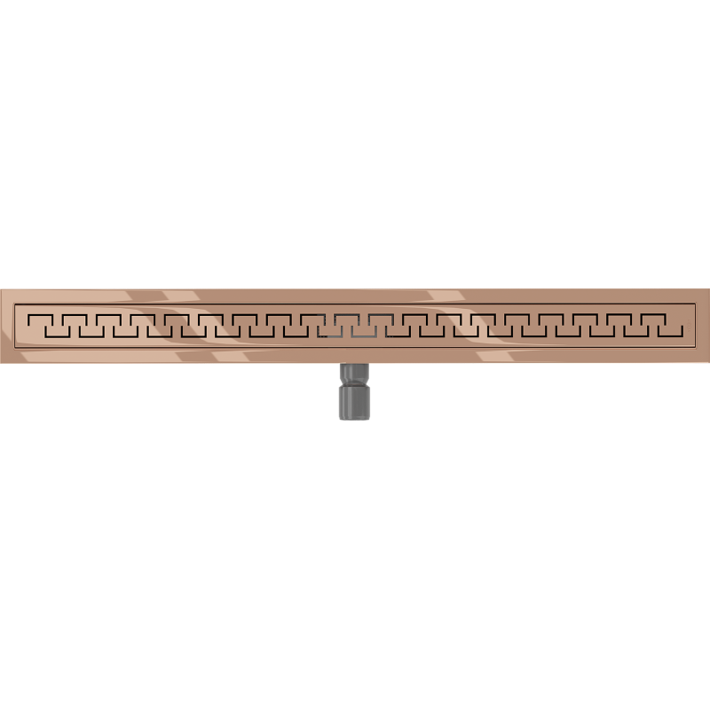 Mexen Flat M15 drain linéaire 80 cm, or rose - 1624080-15