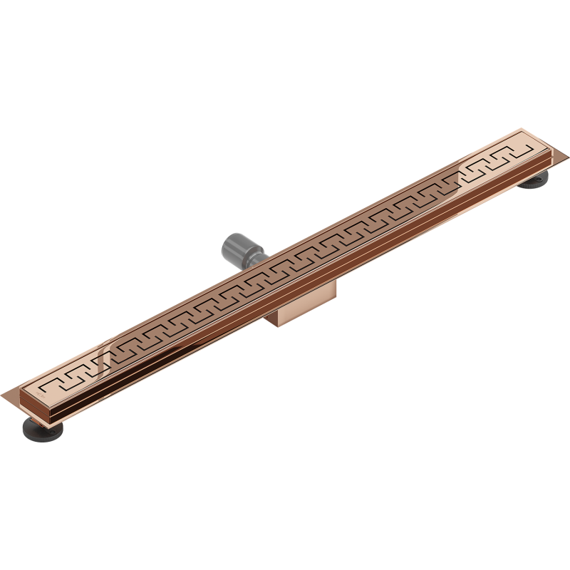 Mexen Flat M15 canalisation linéaire 90 cm, or rose - 1624090-15