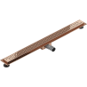 Mexen Flat M15 canalisation linéaire 90 cm, or rose - 1624090-15