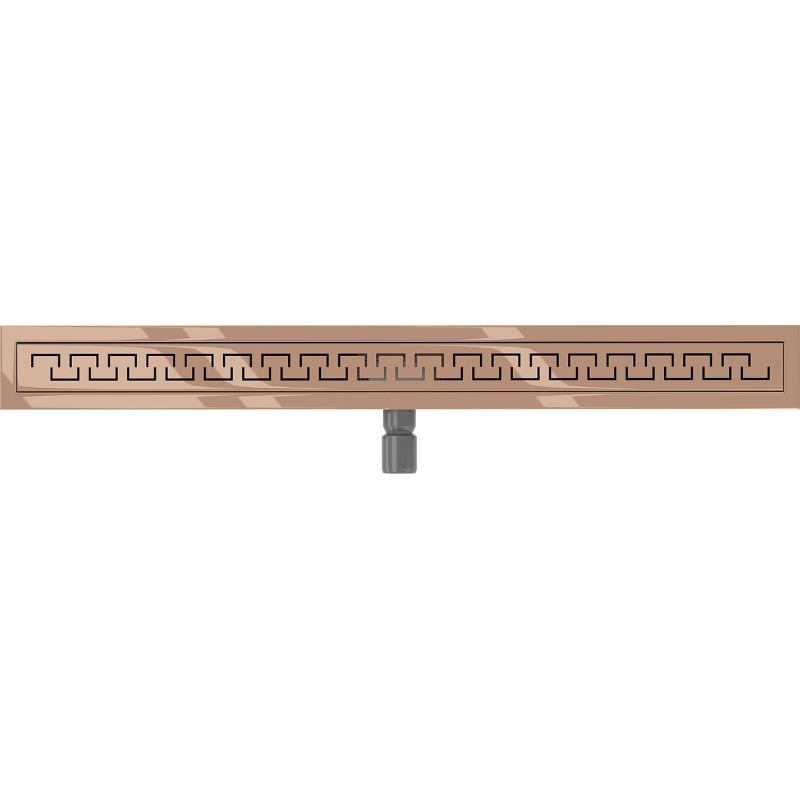 Mexen Flat M15 caniveaux linéaires 100 cm, or rose - 1624100-15
