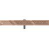 Mexen Flat 360° M15 drain linéaire pivotant 80 cm, or rose - 1624080-40