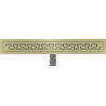 Mexen Flat M15 caniveau linéaire 70 cm, or brossé - 1A24070-15
