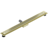 Mexen Flat M15 caniveau linéaire 80 cm, or brossé - 1A24080-15