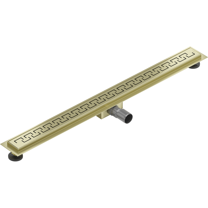 Mexen Flat M15 caniveau linéaire 80 cm, or brossé - 1A24080-15