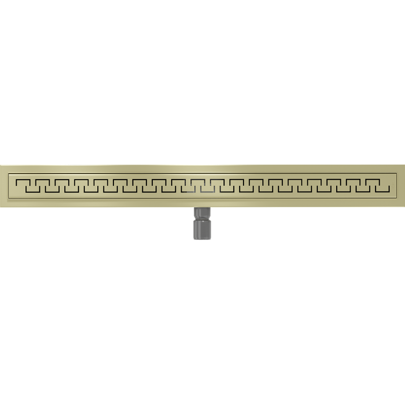 Mexen Flat M15 caniveau linéaire 80 cm, or brossé - 1A24080-15