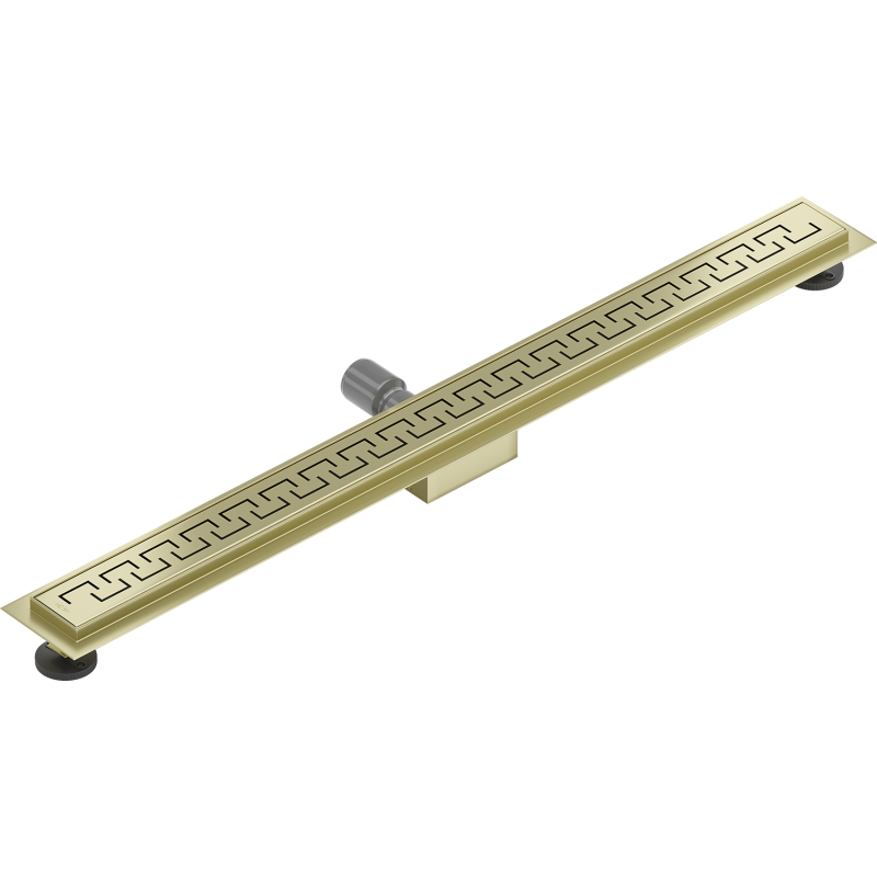 Mexen Flat M15 drain linéaire 90 cm, doré brossé - 1A24090-15