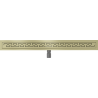 Mexen Flat M15 drain linéaire 90 cm, doré brossé - 1A24090-15