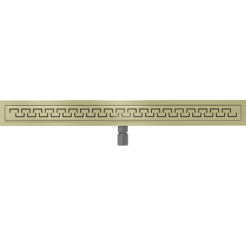 Mexen Flat M15 caniveau linéaire 100 cm, doré brossé - 1A24100-15