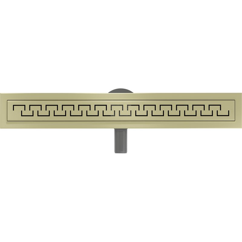 Mexen Flat 360° M15 drain linéaire rotatif 60 cm, or brossé - 1A24060-40