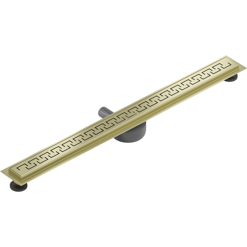 Mexen Flat 360° M15 drain linéaire rotatif 90 cm, or brossé - 1A24090-40