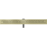 Mexen Flat 360° M15 drain linéaire rotatif 90 cm, or brossé - 1A24090-40